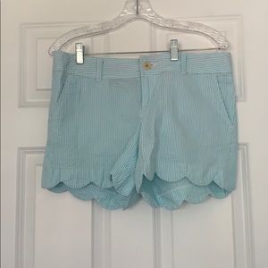 Lilly Pulitzer seersucker shorts
